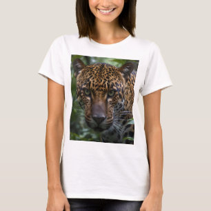 Vild Jaguar Djupt Inne I Skogen, T Shirt