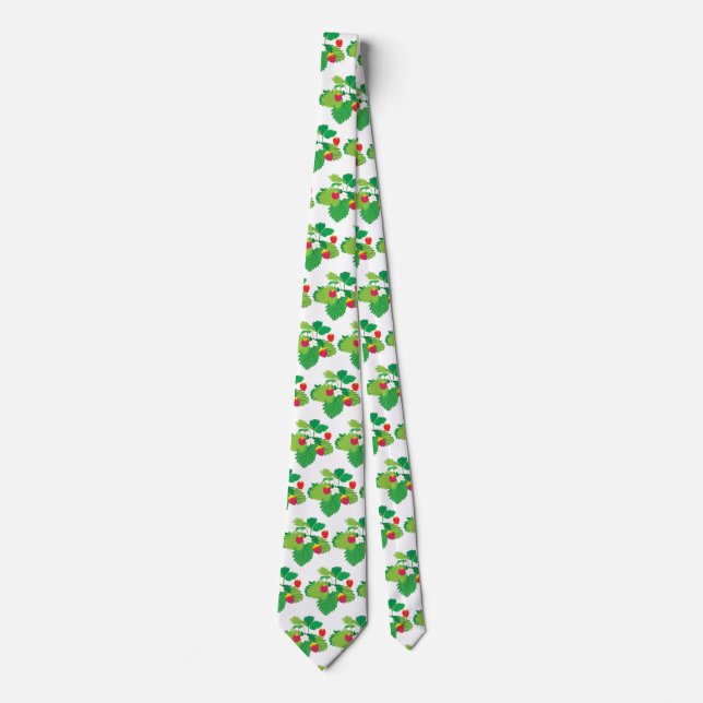 Vild Jordgubbar Neck Tie Slips (Framsida)