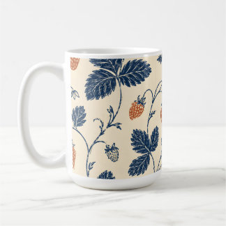 Vild Jordgubbe Ledger Vintage Botanicals Kaffemugg