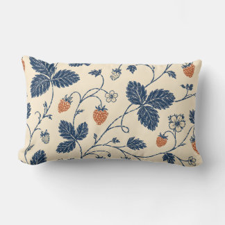 Vild Jordgubbe Ledger Vintage Botanicals Lumbarkudde