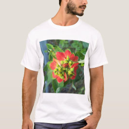 vild julstjärna t shirt