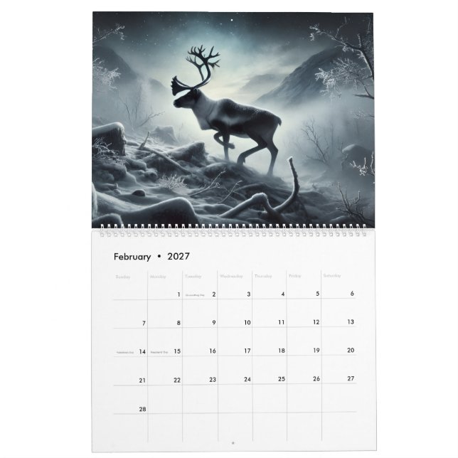 Vild Kalender (Feb 2027)