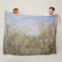 Vild Kant i en naturvattenfärgsutskrift