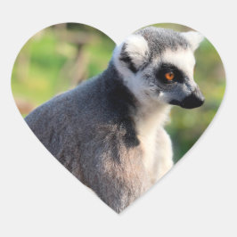 Vild Kärlek: för Australien Hjärtformat Klistermärke