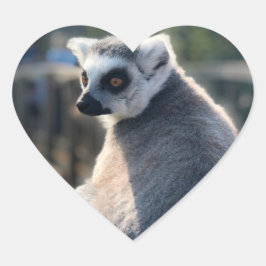 Vild Kärlek: för Australien Hjärtformat Klistermärke