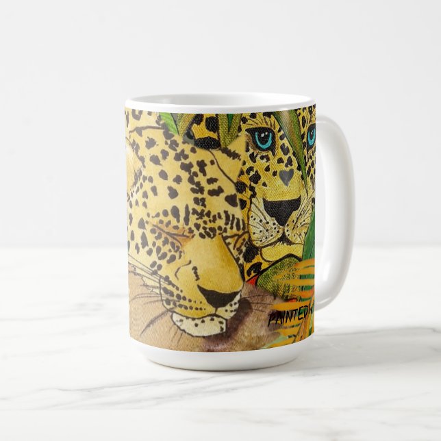 Vild kärlek kaffemugg (Framsida höger)