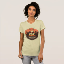 Vild Kärlek och fred T Shirt