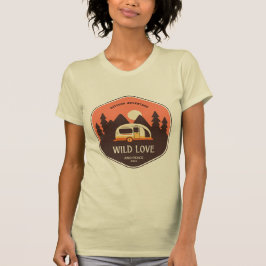 Vild Kärlek och fred T Shirt