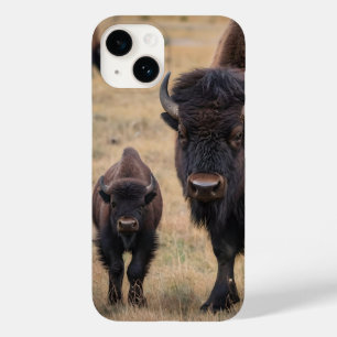 "Vild Kärlek: The Bison and her Calf"