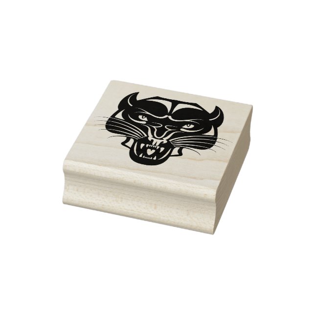 vild katt art frimärke stämpel (Stämpel)