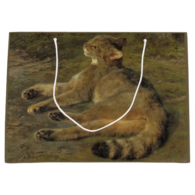 Vild katt (av Rosa Bonheur) (Framsidan)