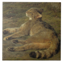 Vild katt (av Rosa Bonheur)