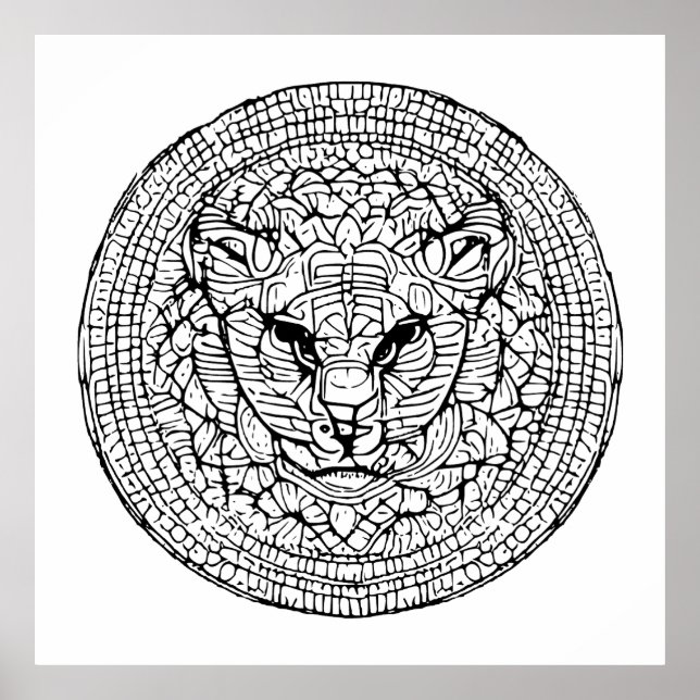 Vild katt Energy Poster (Framsidan)