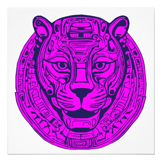 Vild katt från Medicine Wheel Photo Print Fototryck (Framsidan)