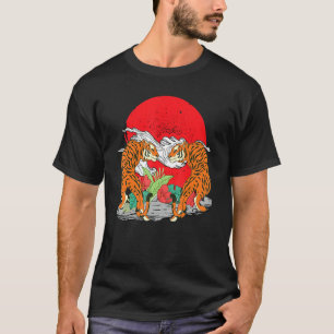Vild katt Jungle Predator Wildlife Animal Asian Ti T Shirt