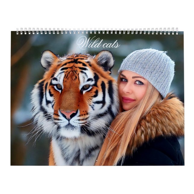 Vild katt&kvinnor kalender (Omslag)
