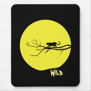 Vild katt Mousepad Musmatta