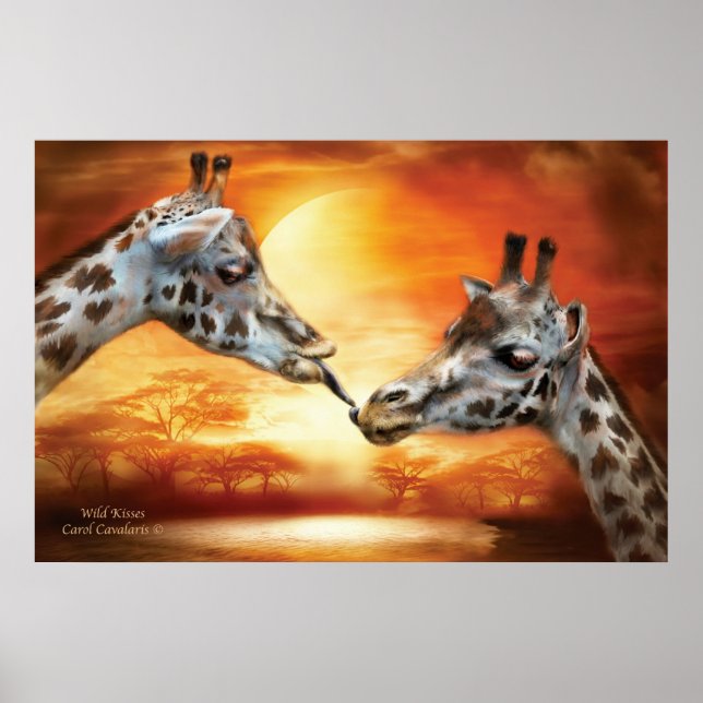 Vild Kisses Art Poster (Framsidan)