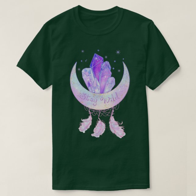 vild Klassiskt TShirt T Shirt (Design framsida)