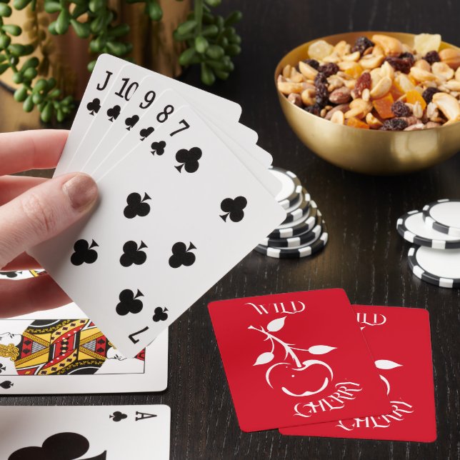 Vild Körsbär  Casinokort (På plats)