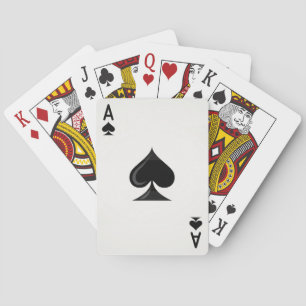 Vild-kortets designplats för spade casinokort