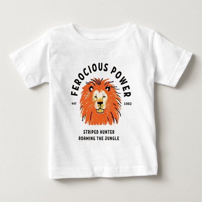 Vild kraft t shirt (Framsida)