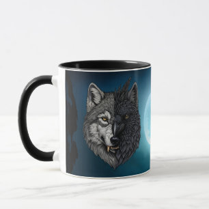 Vild Kråka-Raven Varg Mugg