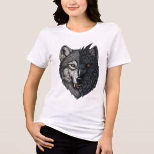 Vild Kråka Varg Raven T Shirt