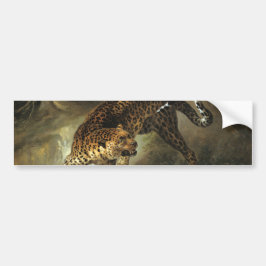 Vild Leopard (av Jean-Baptiste Oudry) Bildekal