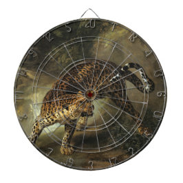 Vild Leopard (av Jean-Baptiste Oudry) Darttavla
