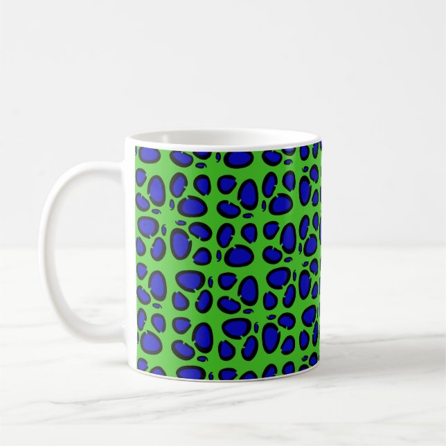 Vild Leopard Kaffemugg (Vänster)