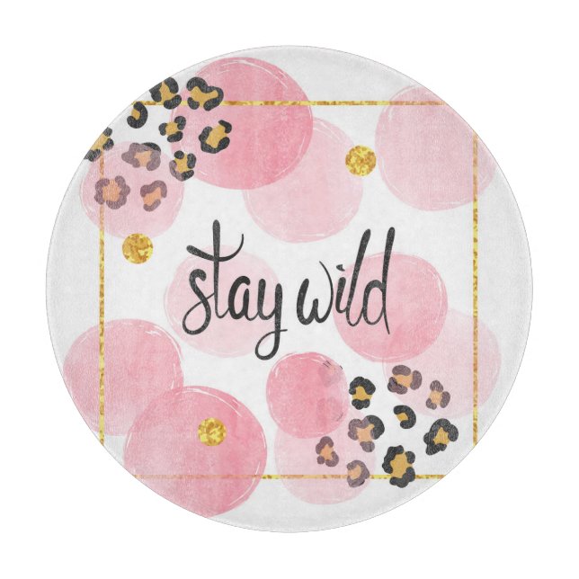 Vild, leopard, rosa (Framsidan)