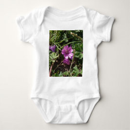 Vild lila geranium t-shirt