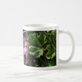Vild lila näve kaffemugg