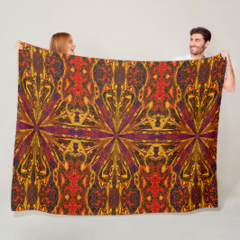 Vild Lilies 4 Fleecefilt