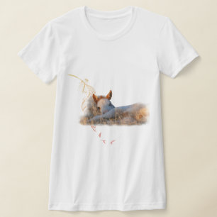 Vild Little Mustang Filly T-shirt