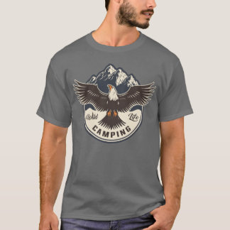 VILD LIV CAMPERBÄR Gåva T Shirt