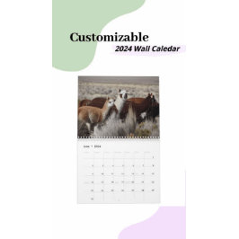 Vild Llamas och Alpacas Kalender