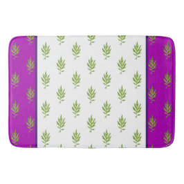 Vild Löv på en badmatt Badrumsmatta