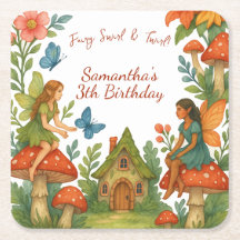 Vild Magic Fairy Garden Födelsedagsfest -