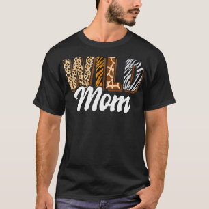 Vild Mamma Zoo Born 2, Vild Bday Safari Jungle A T Shirt