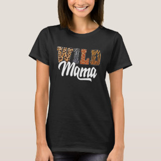Vild Mamma Zoo Born Vild Birthday Safari Jungle T Shirt