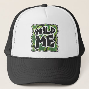 Vild Me Snake Black and Grönt Print Keps