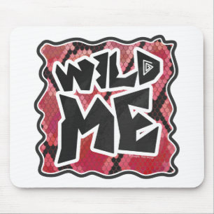 Vild Me Snake Black and Red Print Musmatta
