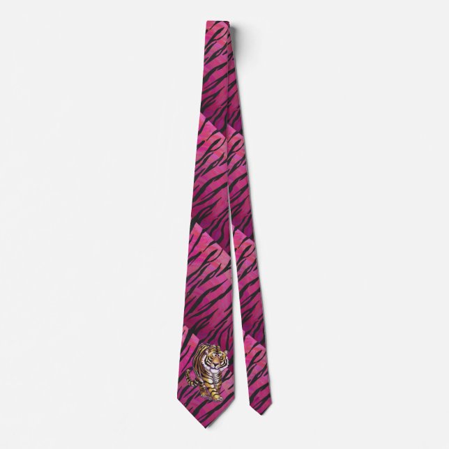 Vild Me Tiger Black and Rosa Slips (Framsida)