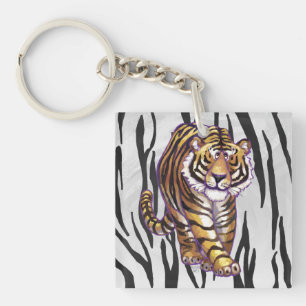 Vild Me Tiger Black and White Print