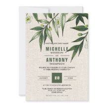 Vild Meadow | Grey Botanique Burlap Bröllop