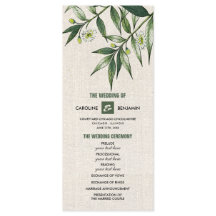 Vild Meadow | Grönt Botaniska Bröllopsprogram