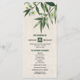 Vild Meadow | Grönt Botaniska Bröllopsprogram Program