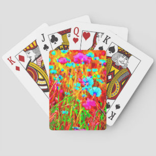 Vild Meadow in Bloom Pop Art Casinokort